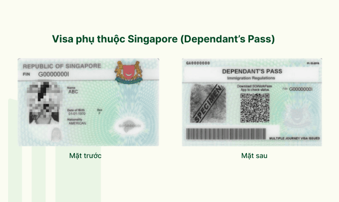Visa phụ thuộc Singapore (Dependant’s Pass)