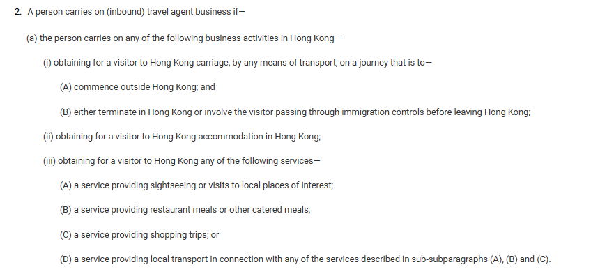 Kinh doanh đại lý du lịch đón khách vào Hồng Kông (Inbound)